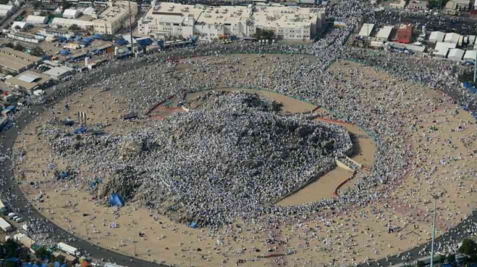 Islam: Hunderttausende Muslime beten auf dem Berg Arafat