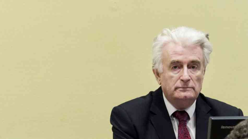 Lebenslange Haft für früheren bosnischen Serbenführer Karadzic