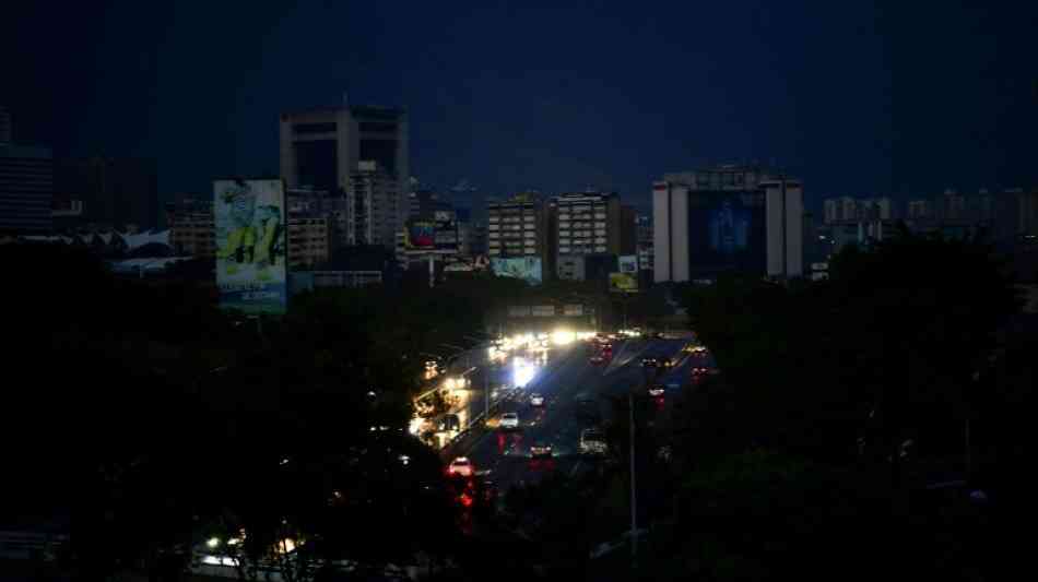 Landesweiter Stromausfall in Venezuela auch nach mehr als 24 Stunden nicht behoben