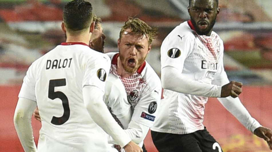 Europa League: Manchester United kassiert Ausgleich in den Schlusssekunden