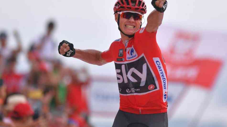 Radsport: Christopher Froome auf dem Vuelta-Dach ohne Schw