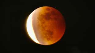 Seltener Super-Blutmond über dem Pazifik