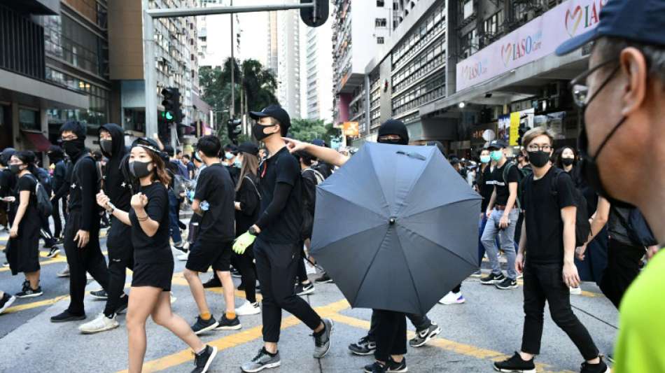 Erneut Zusammenstöße bei nicht genehmigter Kundgebung in Hongkong