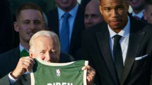 Nach "Auszeit" in Trump-Jahren: NBA-Champion Milwaukee im Wei&szlig;en Haus empfangen