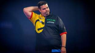 Erstrunden-Aus f&uuml;r Clemens bei Darts-EM