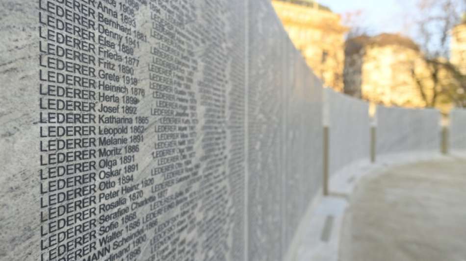 Gedenkmauer f&uuml;r &Ouml;sterreichs Holocaust-Opfer in Wien eingeweiht 