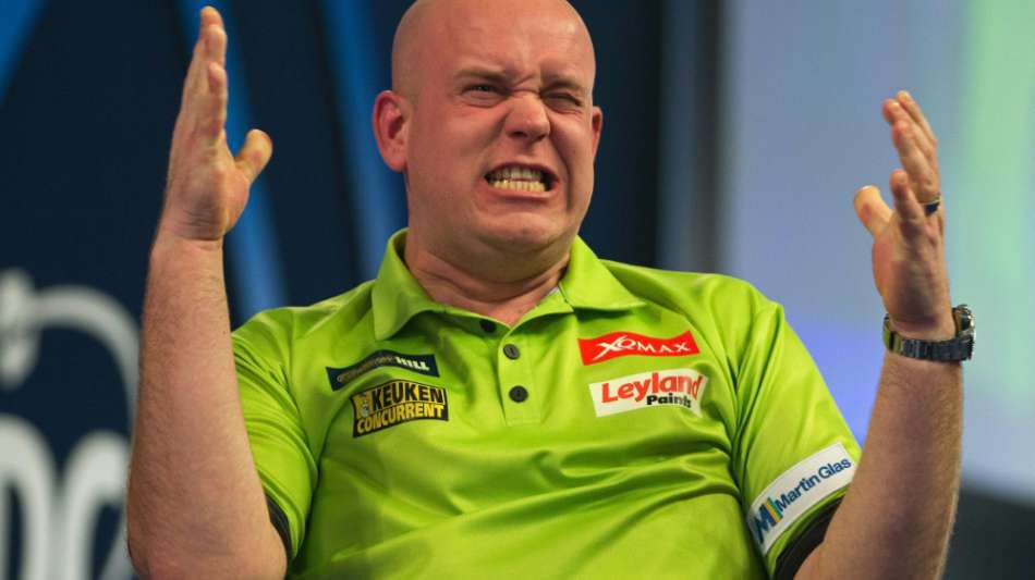Darts-WM: Weltranglistenerster van Gerwen geht unter