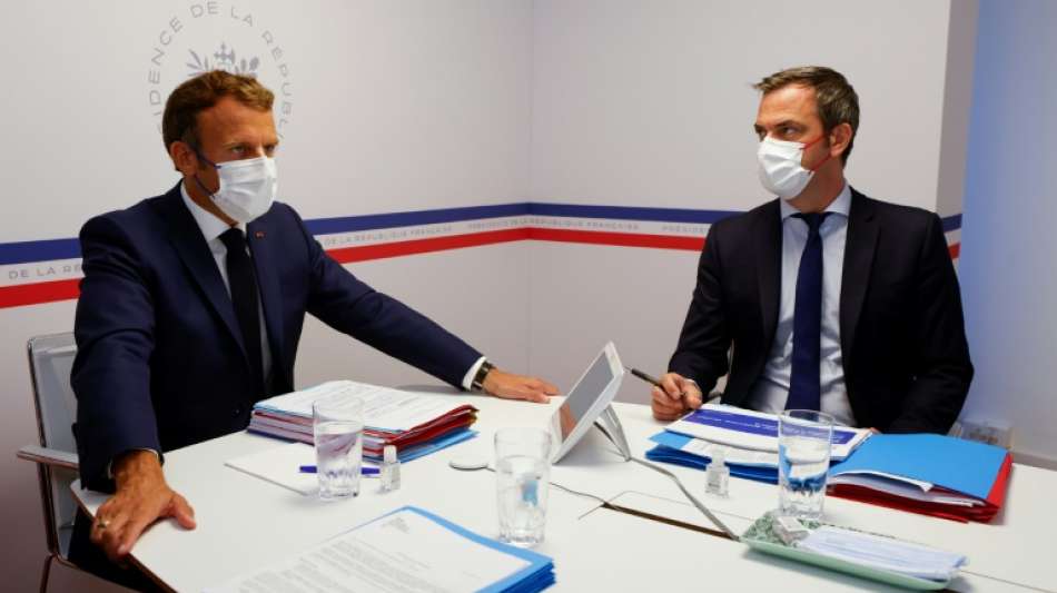 Macron warnt vor Nachlassen im Kampf gegen die Corona-Pandemie