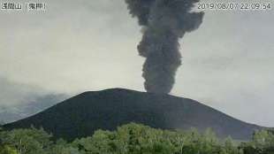 Vulkan in der Nähe von Tokio ausgebrochen