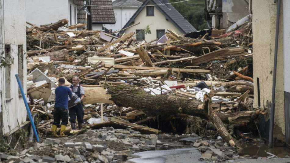 Zahl der Todesopfer durch Unwetter in NRW und Rheinland-Pfalz bei mindestens 45