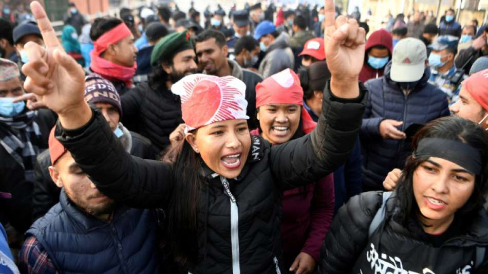 Dutzende Festnahmen bei Protesten gegen die Aufl&ouml;sung des Parlaments in Nepal