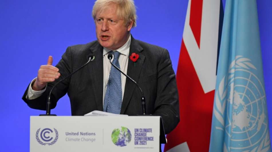 Johnson ruft in Glasgow zu ehrgeizigen Beschl&uuml;ssen auf