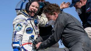 Nasa-Astronautin und zwei Kosmonauten nach ISS-Mission zur Erde zur&uuml;ckgekehrt
