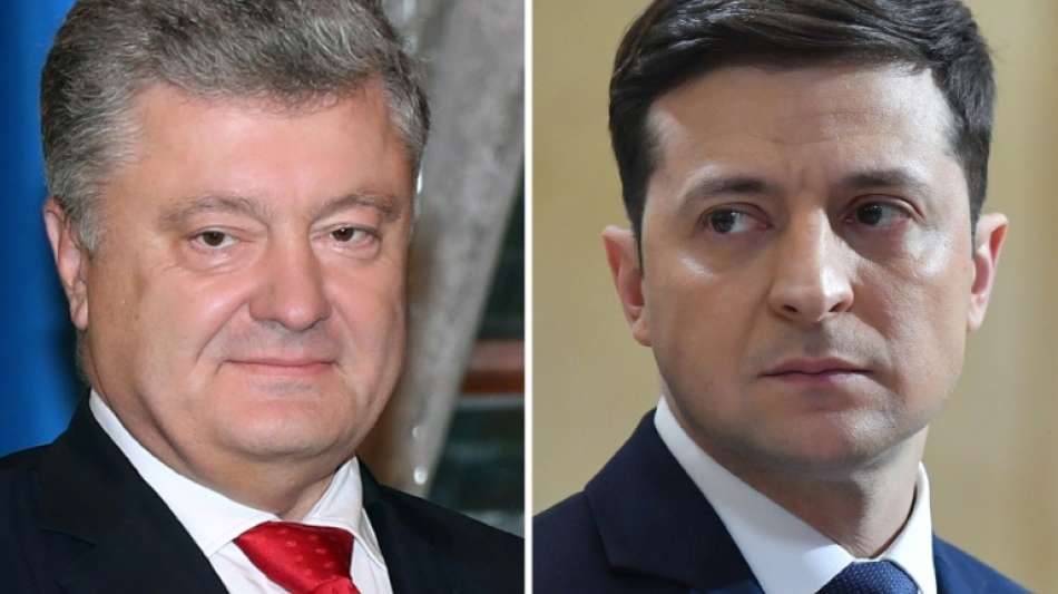 Poroschenko und Selenski einigen sich auf TV-Debatte im Olympiastadion in Kiew
