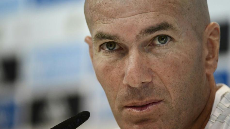 Fußball: Zidane nennt Verlängerung bei Real "Zeichen des Vertrauens"