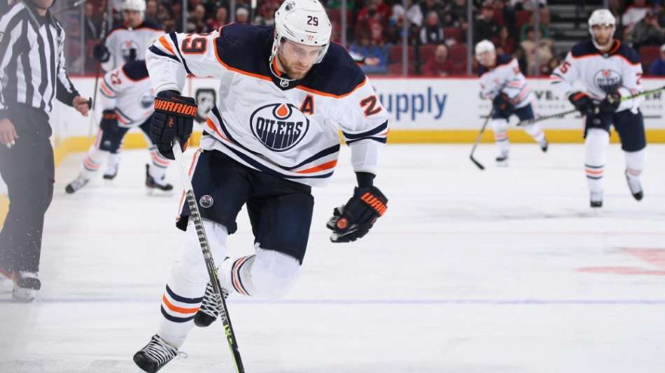 Draisaitl schie&szlig;t Edmonton zum Sieg und sich an die Spitze der NHL