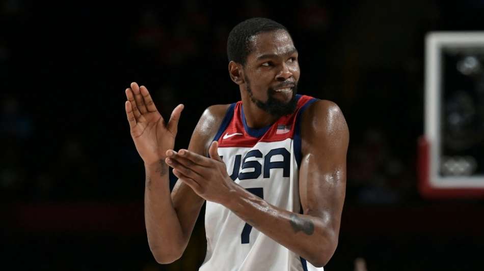 Goldserie h&auml;lt - Durant f&uuml;hrt US-Basketballer zum Olympiasieg