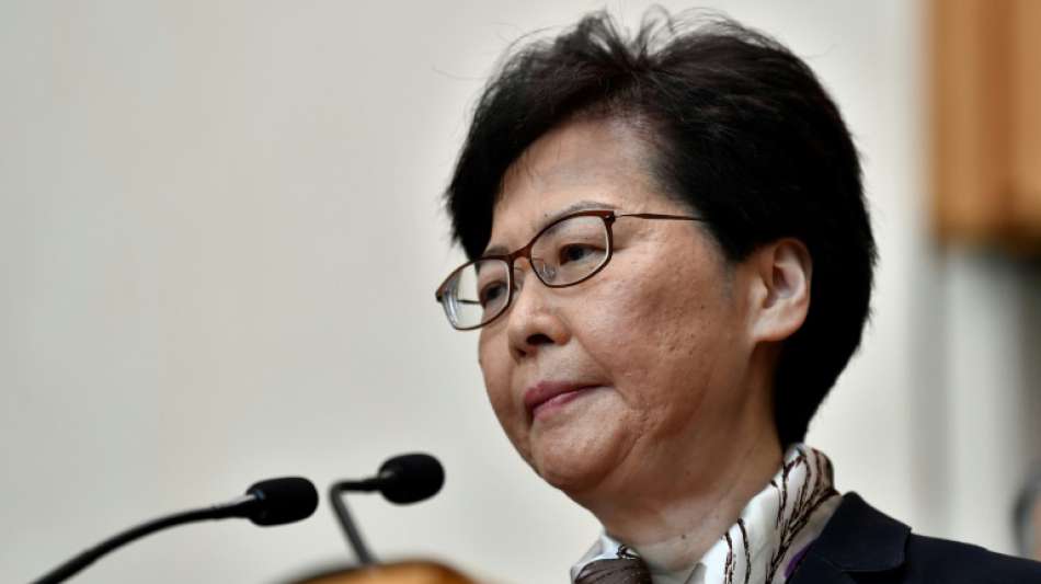 Hongkongs Regierungschefin lehnt "Zugeständnisse" an Demokratie-Aktivisten ab