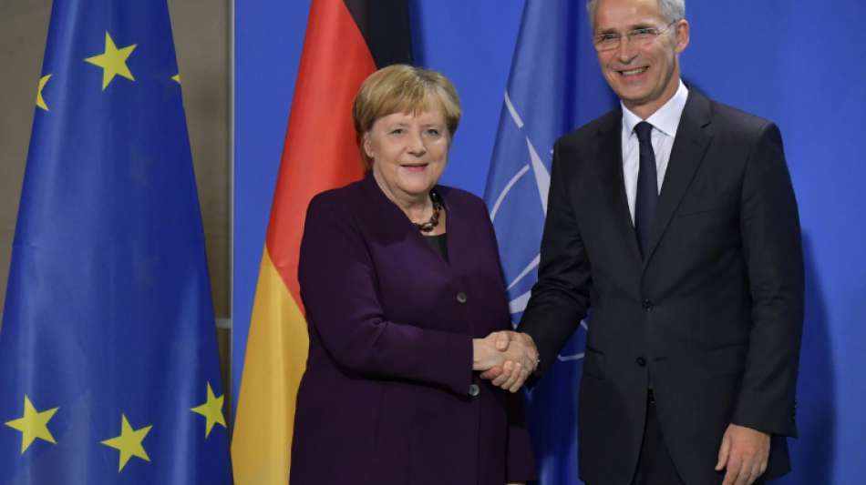 Nato-Generalsekretär bei Merkel zu Gesprächen über Gasstreit im Mittelmeer