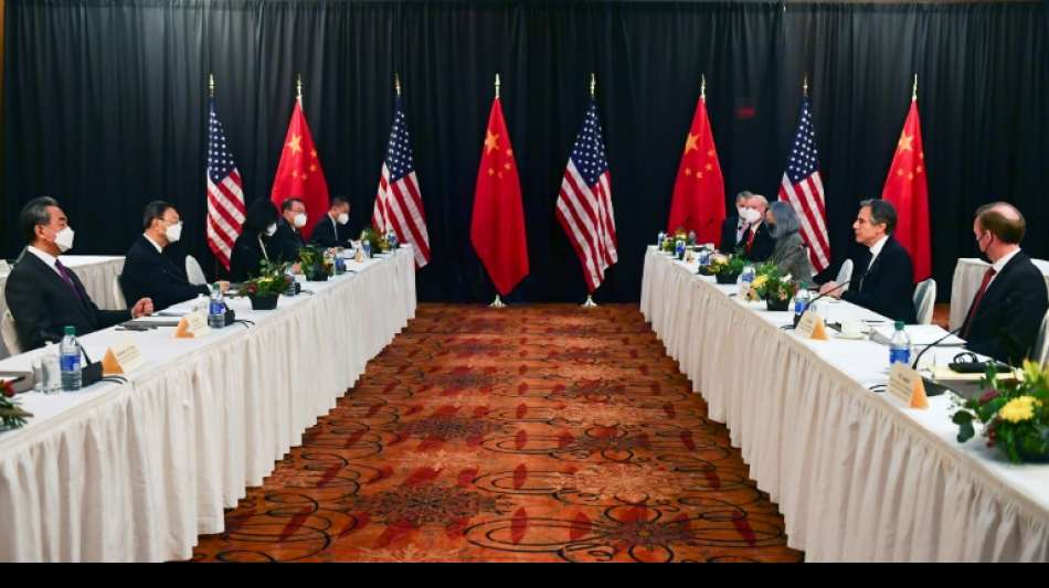 Heftige Wortgefechte bei erstem US-chinesischem Ministertreffen unter Biden