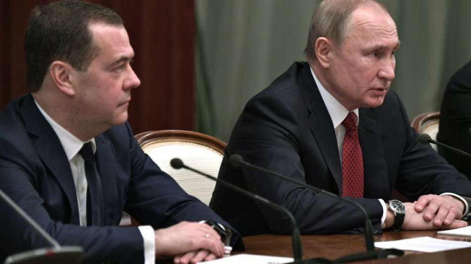 Medwedew erklärt Rücktritt der russischen Regierung