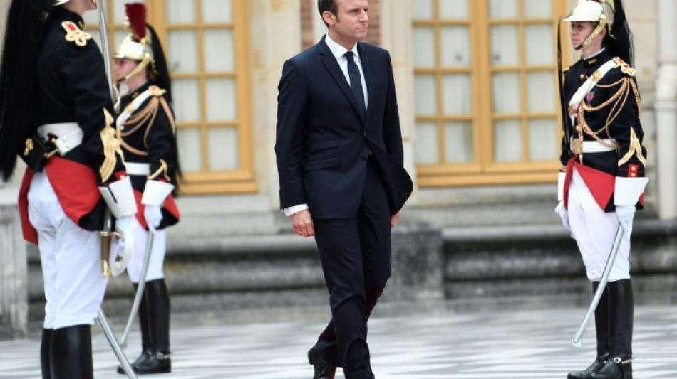 Macron: Versailler Grundsatzrede vor franz