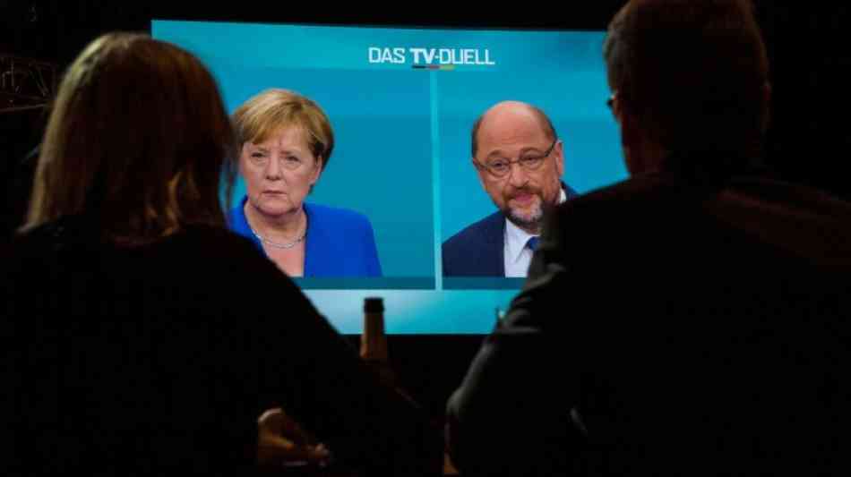 #BTW17 - TV-Duell hatte weniger Zuschauer als 2013