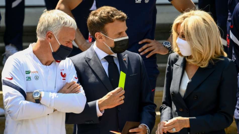 Präsident Macron setzt auf Sieg Frankreichs bei Fußball-EM