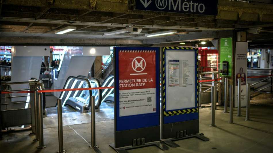 Die meisten Pariser Metros sollen ab Montag wieder normal verkehren