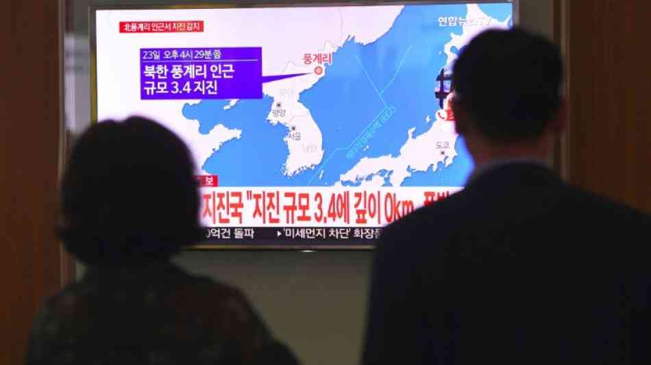 Verdächtiges Beben in Nordkorea schürt Sorge vor neuem Atomtest