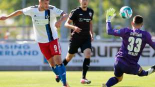 Terodde trifft doppelt für den HSV - Club 1:1 in Regensburg
