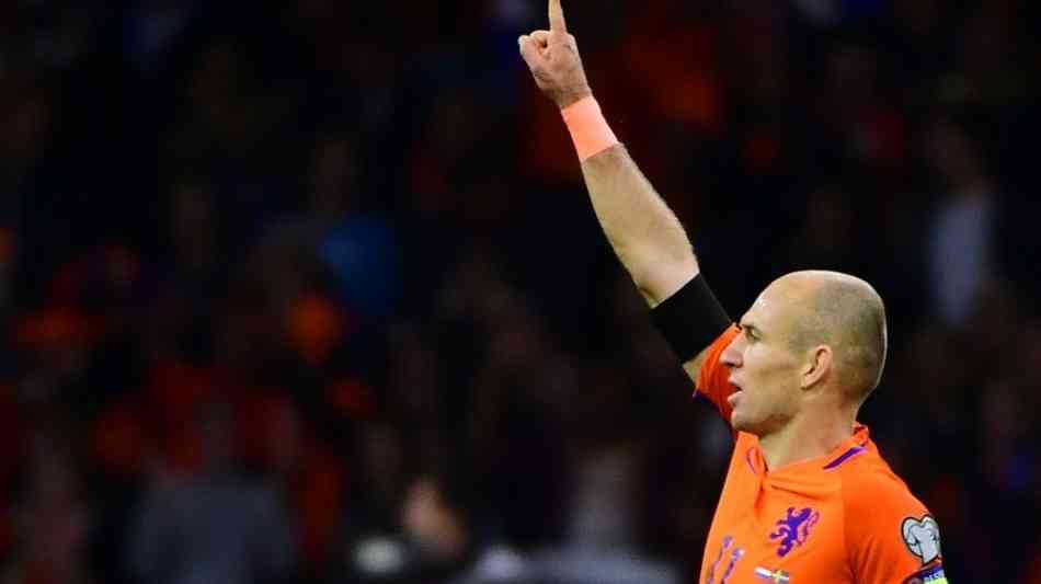 Robben beendet Karriere in der Nationalmannschaft