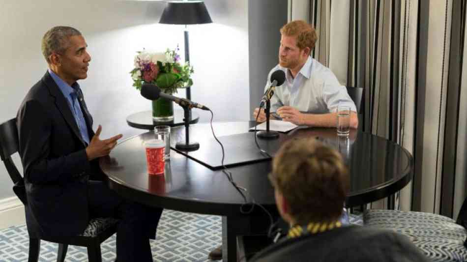 Obama gibt Prinz Harry sein erstes Interview seit Ende seiner Pr