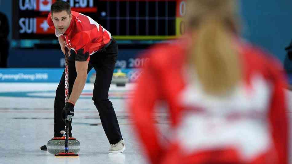 Kanadas Curler gewinnen Gold bei Mixed-Doubles-Premiere