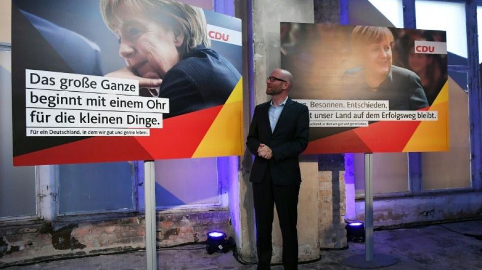 CDU setzt einen Monat vor der Bundestagswahl voll auf die Zugkraft Merkels