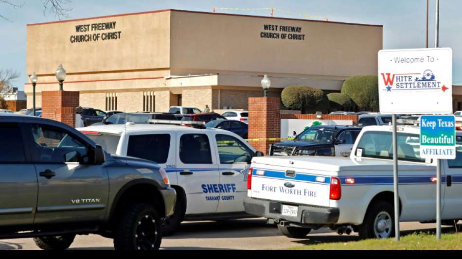Zwei Gemeindemitglieder bei Schusswaffenangriff auf texanische Kirche getötet