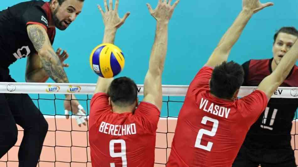 Volleyballer verlieren EM-Finale gegen Russland knapp
