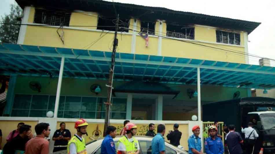 23 Menschen sterben durch Feuer in Religionsschule in Malaysia