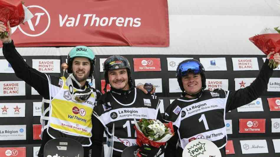 "Das ist der Hammer": Boardercrosser Berg gewinnt Weltcup in Val Thorens