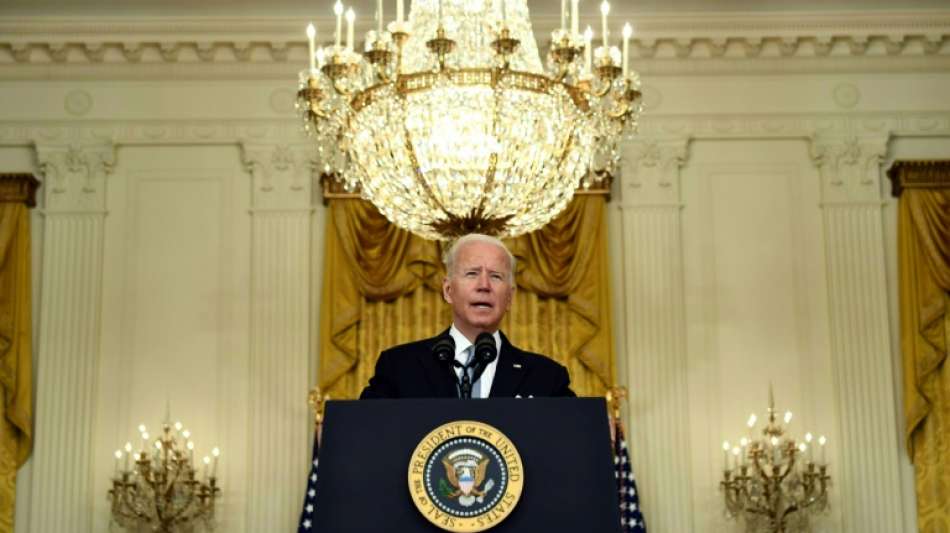 Biden verteidigt Truppenabzug nach Machtübernahme der Taliban