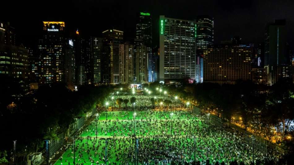 Hongkongs Beh&ouml;rden verbieten zweites Jahr in Folge Tiananmen-Mahnwache