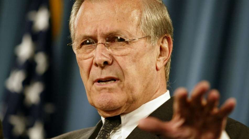 Früherer US-Verteidigungsminister Rumsfeld im Alter von 88 Jahren gestorben