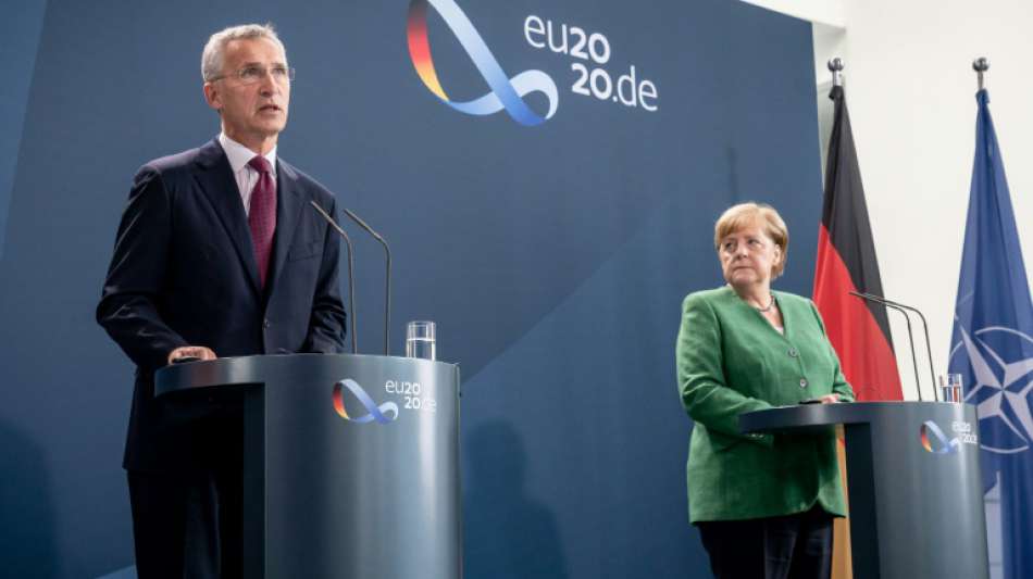 Merkel und Stoltenberg "sehr beunruhigt" über Konflikt zwischen Ankara und Athen