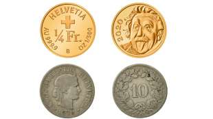 Schweiz schafft es mit kleinster Gedenkmünze ins Guinness-Buch der Rekorde