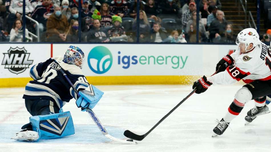 NHL: Stützle schießt Ottawa mit Solo zum Sieg