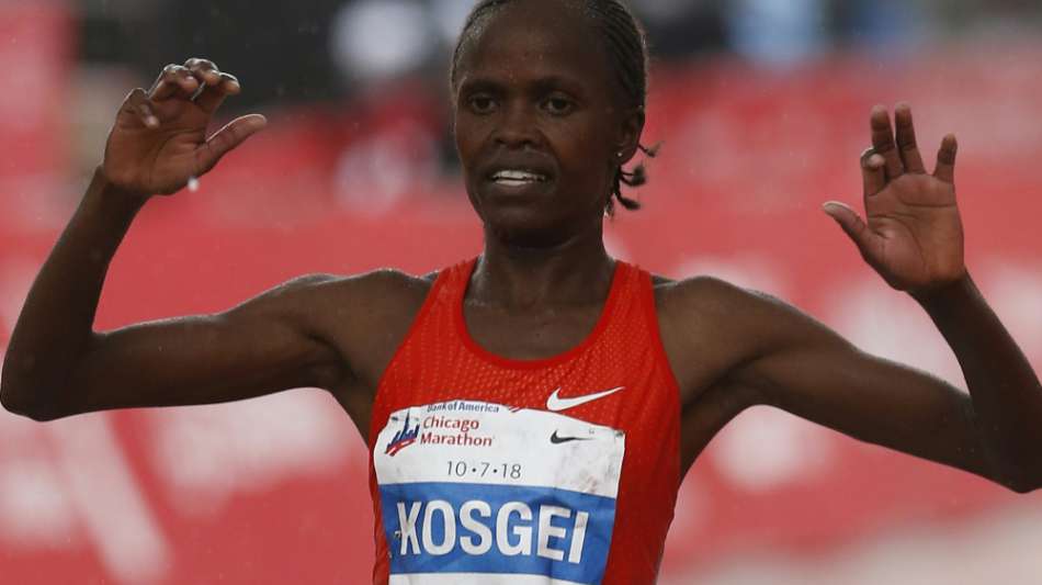 Chicago-Marathon: Kosgei stellt Weltrekord auf