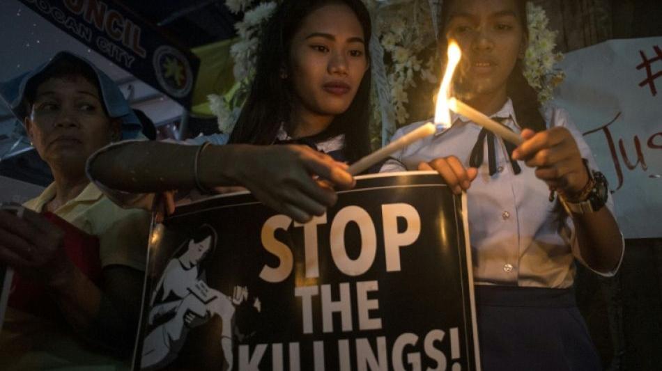 Proteste auf den Philippinen nach T