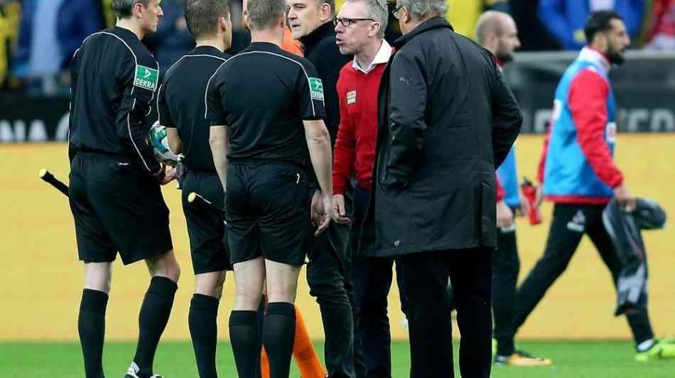 Fußball: Nach 0:5 - Köln verzichtet auf Protest gegen Spielwertung