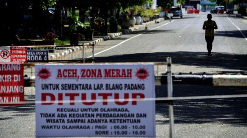Indonesien verh&auml;ngt Teil-Lockdown im Kampf gegen Anstieg der Corona-Fallzahlen 