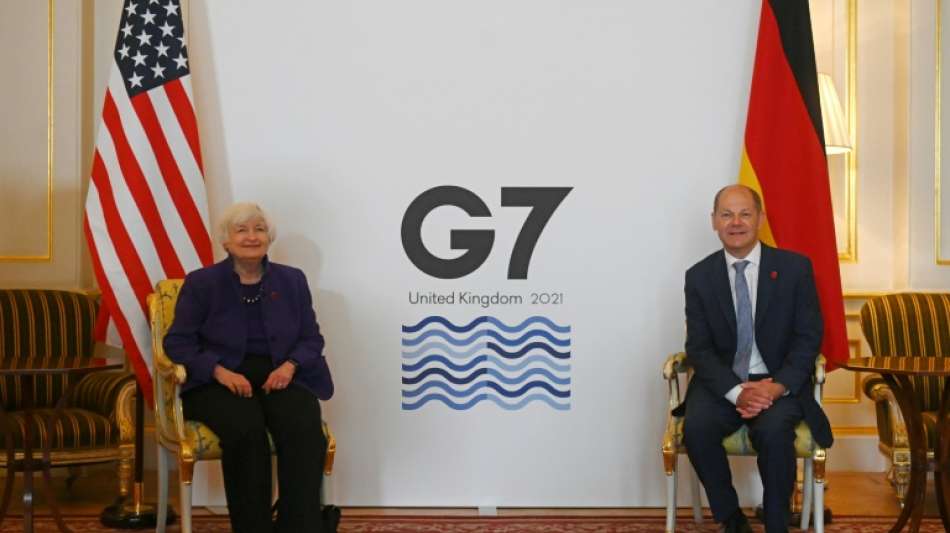 Scholz : Durchbruch" für globale Mindeststeuer bei G7